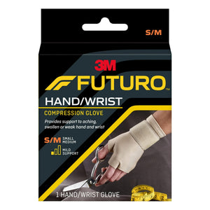 FUTURO COMPRESSION GLOVE, S/M Size