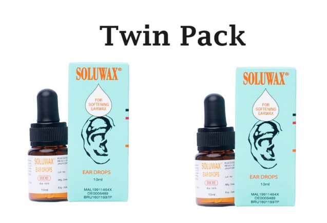 Soluwax Ear Drops X 2