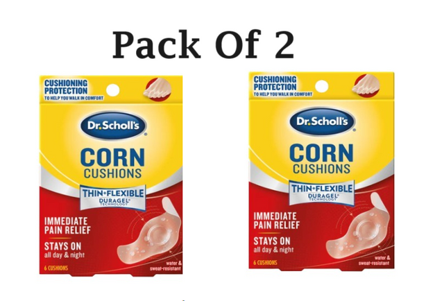 Dr Scholls DuraGel Corn Cushion 6ct - Bundle of 2