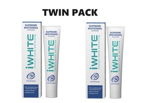 Iwhite supereme whitening toothpaste twin pack