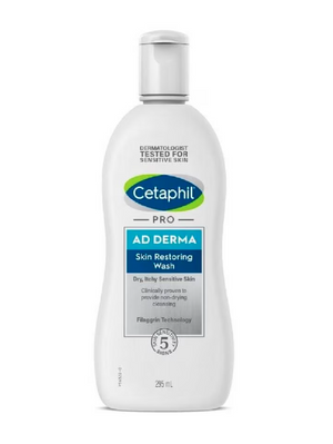 Cetaphil PRO AD Derma Skin Restoring Wash Twin Pack
