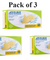Bundle of 3 - Assure Latex Exam Gloves Powder Free Size M 100 Pcs per Box