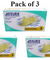 Bundle of 3 - Assure Latex Exam Gloves Powdered Size S 100 Pcs per Box