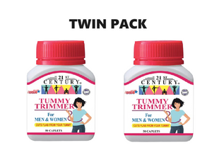 21st Century Tummy Trimmer Tab 50s x 2 - Twin Pack