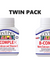 21st Century Vitamin B Complex with Calcium 60 Tablets x 2 - Twin Pack