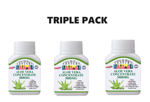 21st Century Aloe Vera 5000 mg 30 Softgels x 3 - Triple pack