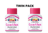 21st Century Clear A Skin ( formerly known as Anti Acne ) 60 Vegetarian Tablets x 2 - Twin pack