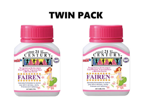 21st Century Fairen 60 Tablets x 2 - Twin pack