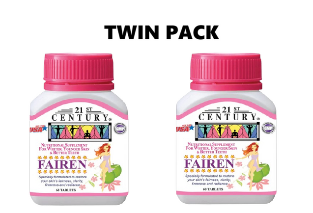 21st Century Fairen 60 Tablets x 2 - Twin pack