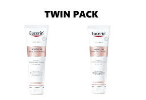 Eucerin Spotless Brightening Cleansing Foam 150g x 2 - Twin Pack