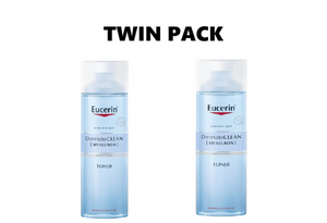 Eucerin Dermato Clean Clarifying Toner 200ml x 2 - Twin Pack