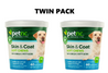 21st Century Essential Pet - Petnc Dogs Skin & Coat Omega + Vit D3 & E 60 Gummies x 2 - Twin Pack