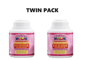 21st Century Fat Burner Powder 250gm x 2 - Twin Pack