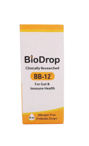 Biodrop probiotic drops 8ml - world's most documented Bifidobacterium