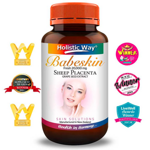 Holistic Way Babeskin Sheep Placenta(60 Softgels)