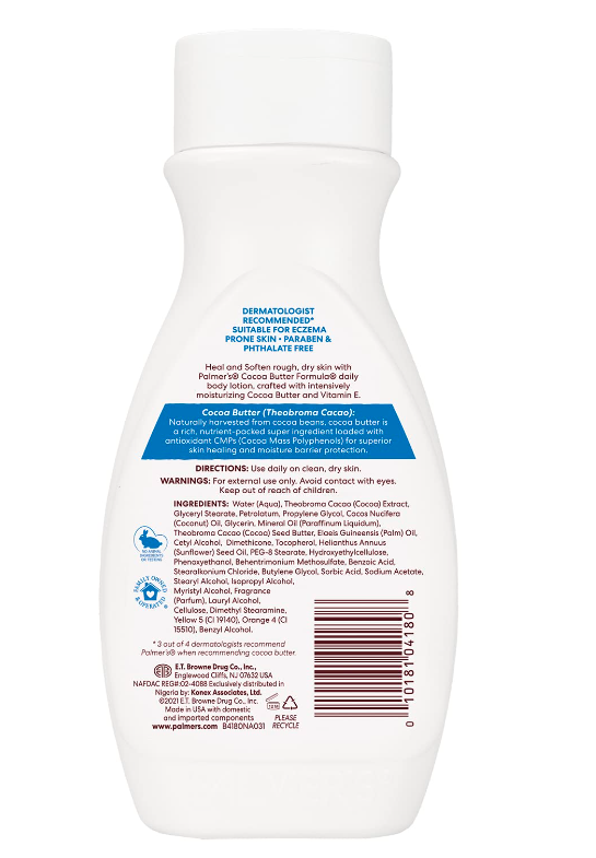 Palmer's Cocoa Butter Formula with Vit E body lotion(250ml)x2 with free sample