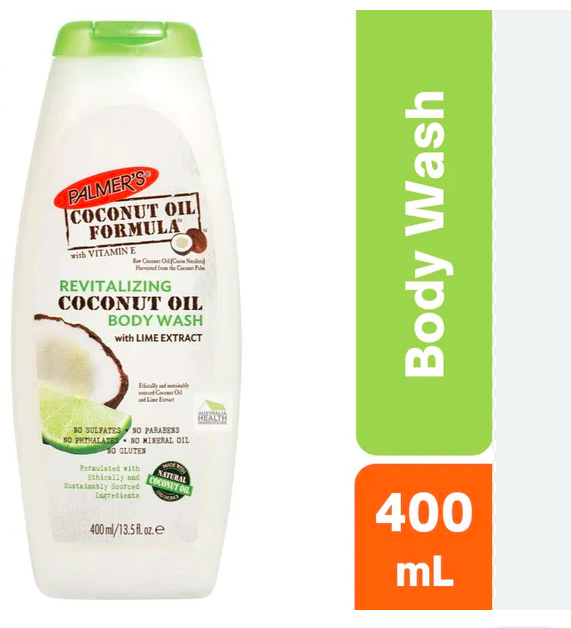 Palmer’s Revitalizing Coconut Oil Body Wash With Lime Extract (400ml)X
