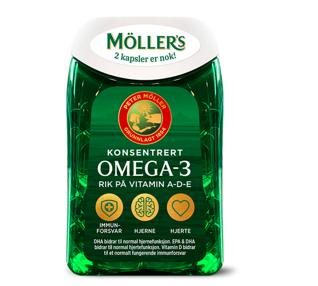 Moller's Cod Liver oil Omega-3 Supplement