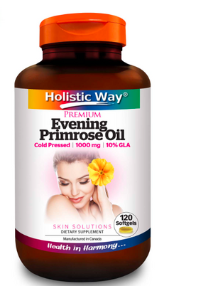 HOLISTIC WAY EVENING PRIMROSE OIL 1000MG (120 SOFTGELS)
