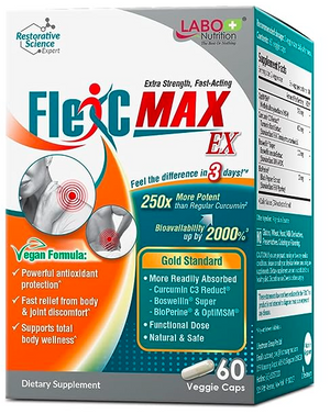 LABO Nutrition FlexC MAX EX 60 veggie capsules