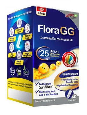 Labo Nutrition Flora GG 60 Capsules