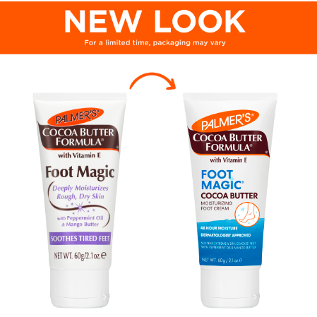 Palmer's Cocoa Butter Formula Foot Magic, 60 gramsX2 with free sample