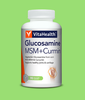 VitaHealth Glucosamine MSM + Curmin (90x2 capsules)