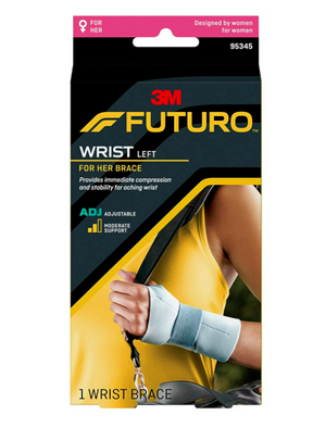 FUTURO For Her Wrist Support ,Left Hand, Adjustable