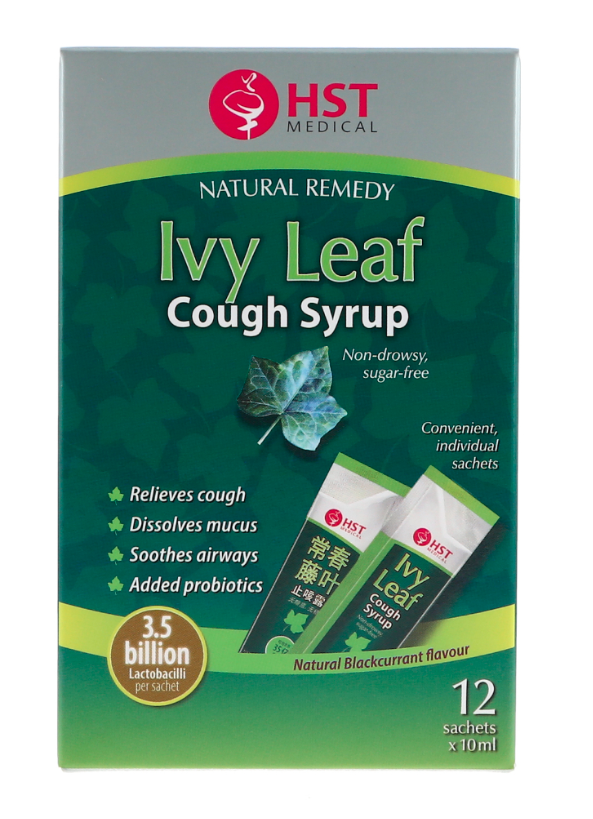 Helixir Syrup HST Ivy Leaf Cough Sachets X 2 - Woods Pharmacy