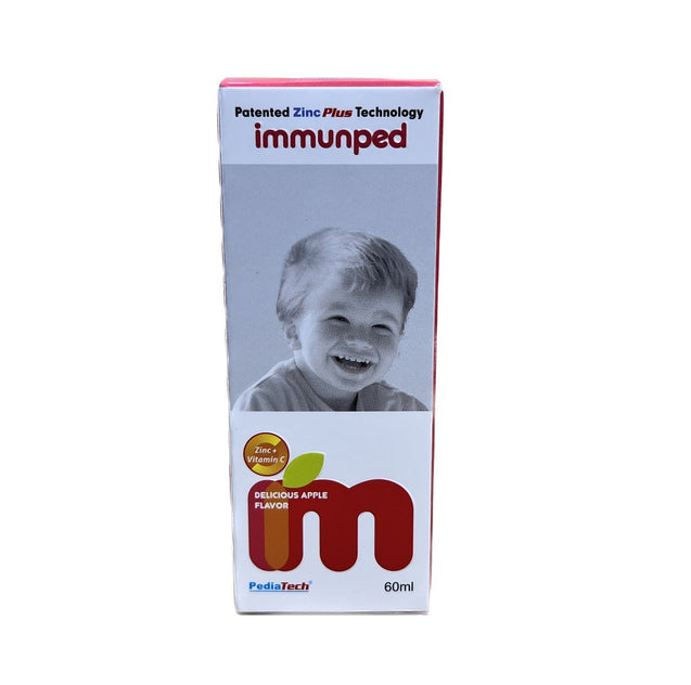 TWIN PACK - Immunped 60ml - Zinc + Vitamin C - Apple Flavour