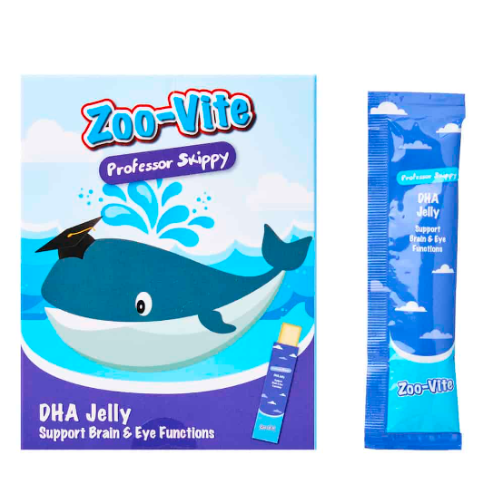 Zoo-Vite Jelly Sticks - DHA(30 Jelly sticks)