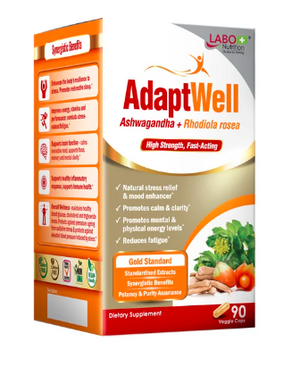 LABO Nutrition AdaptWell 90 veggie capsules