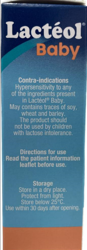 Lacteol baby probiotic drops 10ml