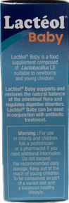 Lacteol baby probiotic drops 10ml