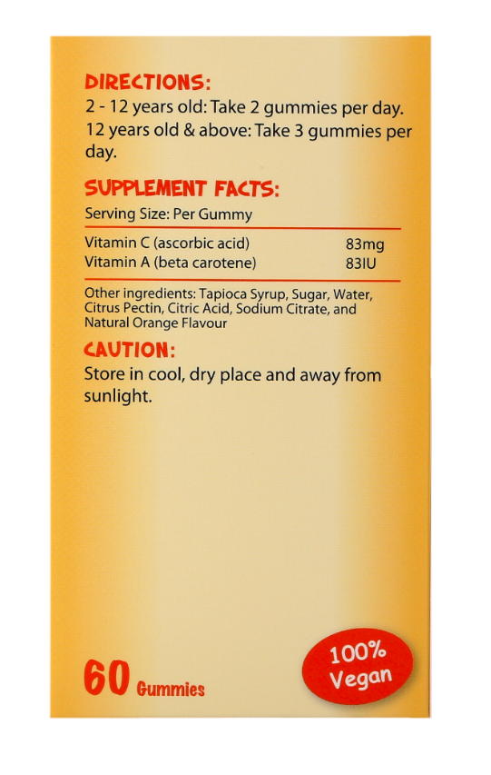 Zoo-Vite King Lionel Vit C(60 Gummies)X2 - Woods Pharmacy