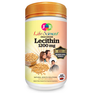 JR Life Sciences Lecithin 1200mg (300 Softgels)
