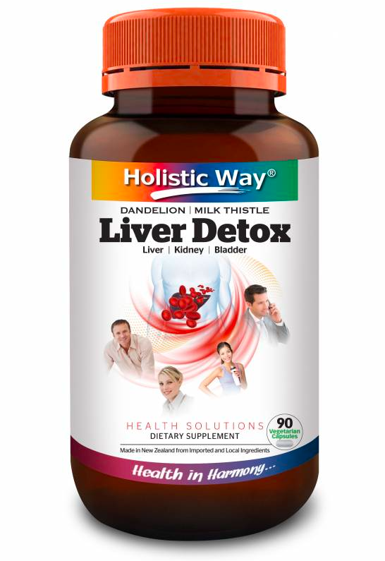 Holistic Way Liver Detox (Previously Liver Tonic) (90 Vegetarian Capsules)