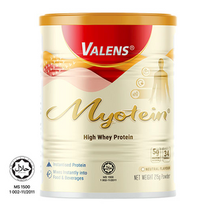 Valens Myotein tin 215g