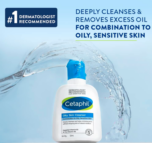 Cetaphil Oily Skin Cleanser Gel 125ml