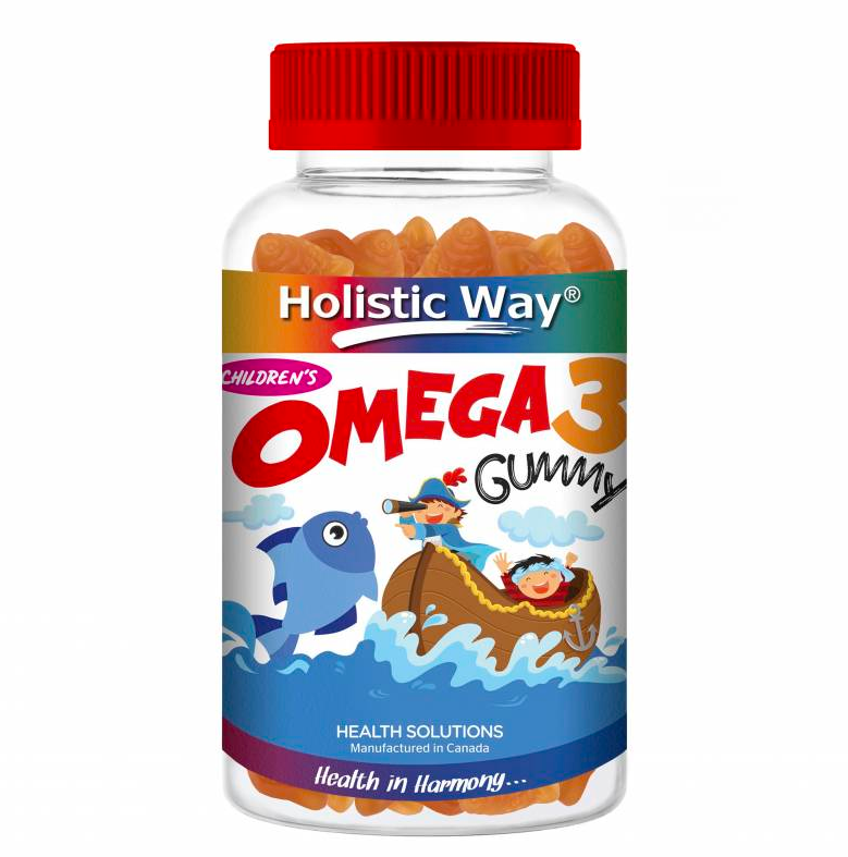 Holistic Way Kids Omega 3 Fish Gummy(90 Gummies) Woods Pharmacy