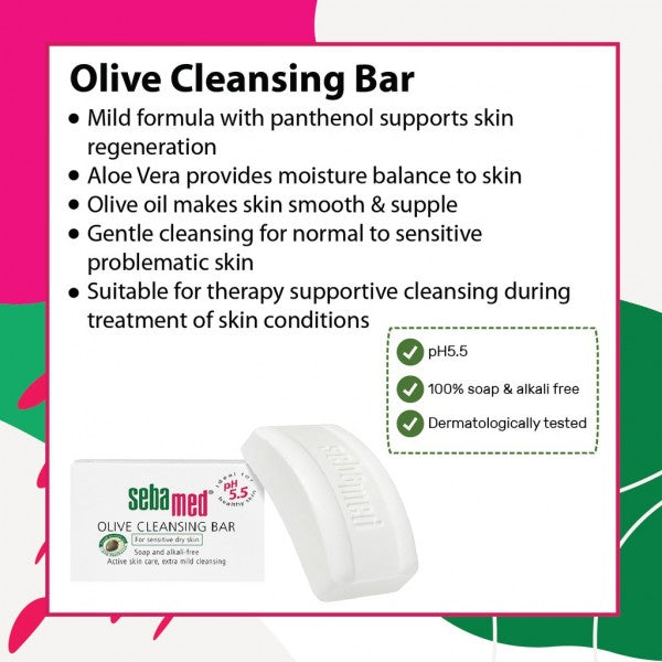 Olive cleansing bar X 2