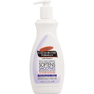PALMER’S COCOA BUTTER FRAGRANCE FREE LOTION 400ML with FREE PALMER'S SAMPLES