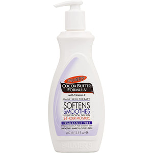 PALMER’S COCOA BUTTER FRAGRANCE FREE LOTION 400ML with FREE PALMER'S SAMPLES