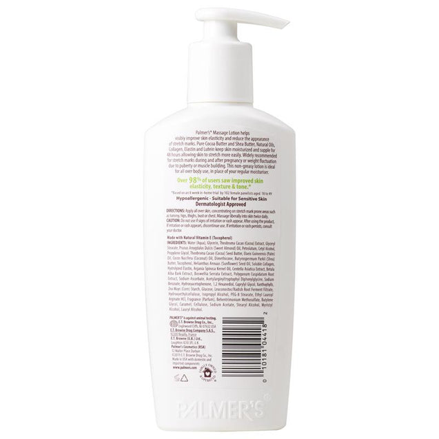 PALMER’S COCOA BUTTER MASSAGE LOTION FOR STRETCH MARKS 250ML with FREE PALMER'S SAMPLES