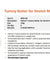 PALMER’S COCOA BUTTER TUMMY BUTTER FOR STRETCH MARKS 125G with FREE PALMER'S SAMPLES