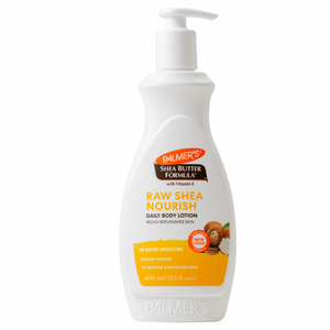 PALMER’S RAW SHEA BODY LOTION 400ML (PUMP) with FREE PALMER'S SAMPLES