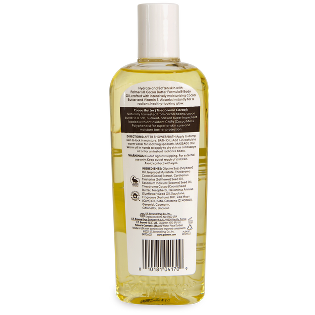 Palmer’s Cocoa Butter Moisturizes Softens Body Oil 250ml with FREE PALMER'S SAMPLES