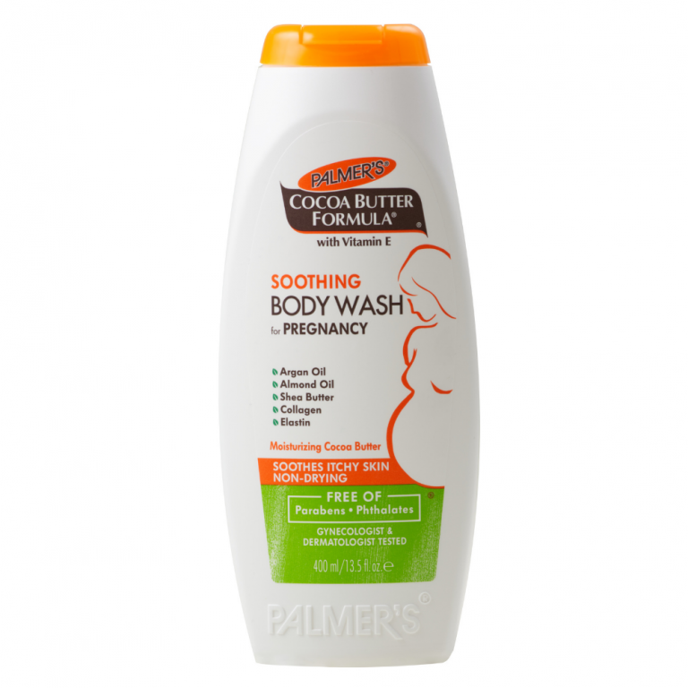 Palmer’s Cocoa Butter Pregnancy Soothing Body Wash (400ml) with FREE P