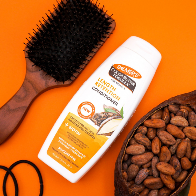 Palmer’s Cocoa Butter (With Biotin) Length Retention Conditioner 400ml with FREE PALMERS SAMPLES
