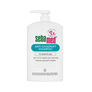 Sebamed Anti dandruff shampoo 1L -1000ml + free samples